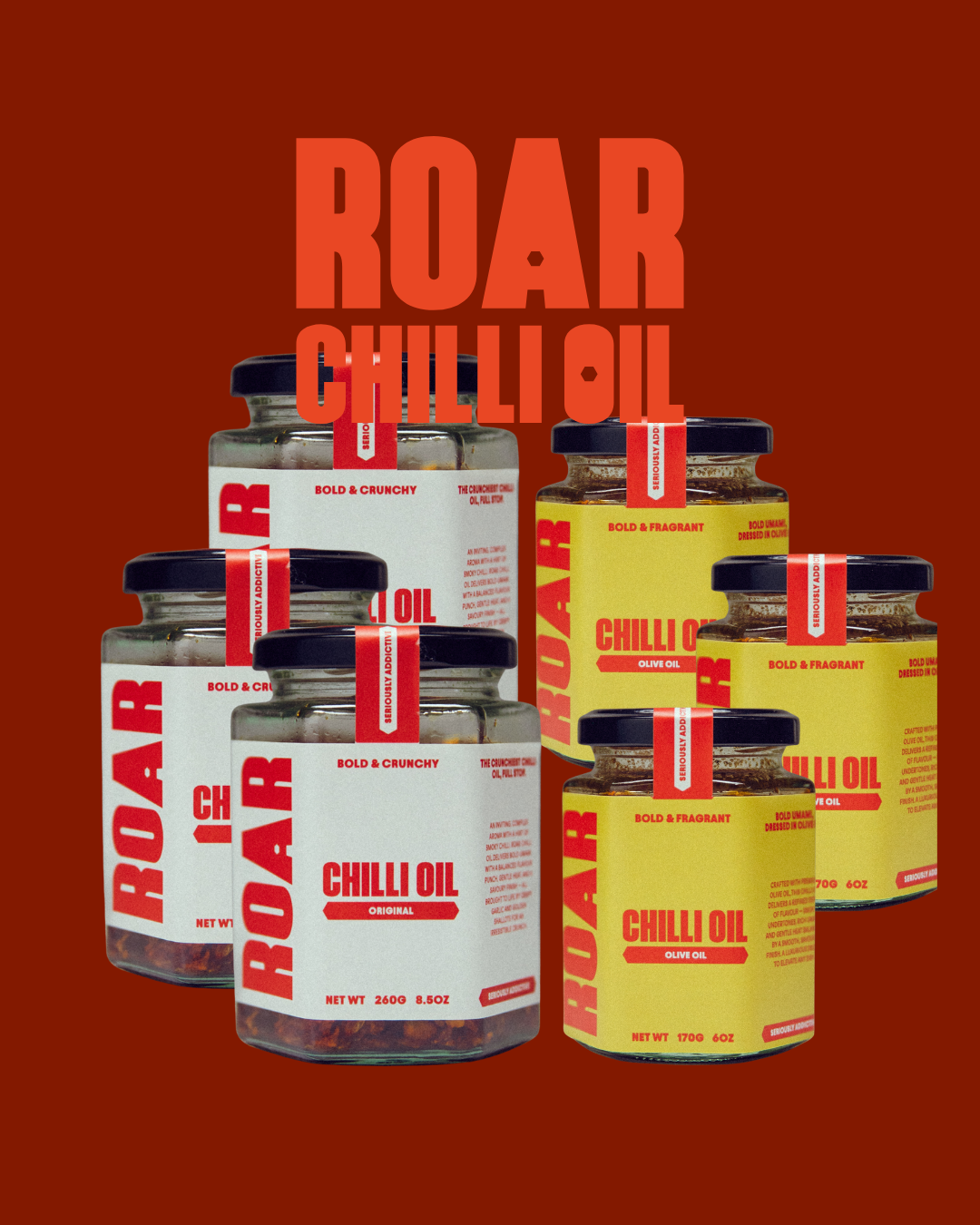 ROAR Chilli Oil (The Lover Pack)